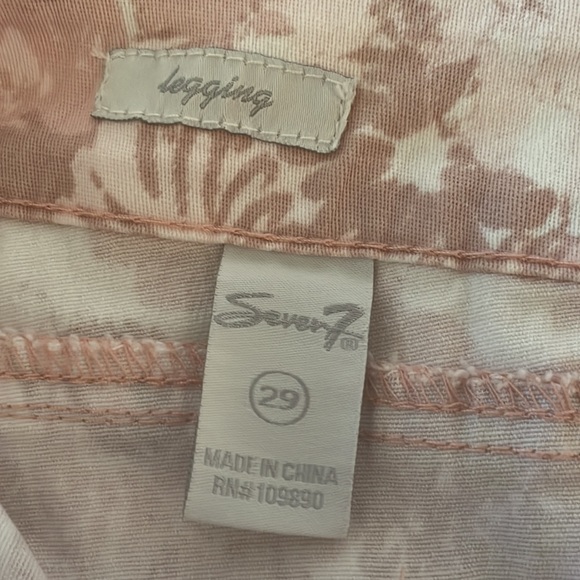 Seven pink camouflage jeans - Picture 3 of 3